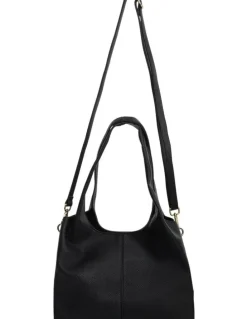 Sandler Diana Hobo Bag in Black Crumbled