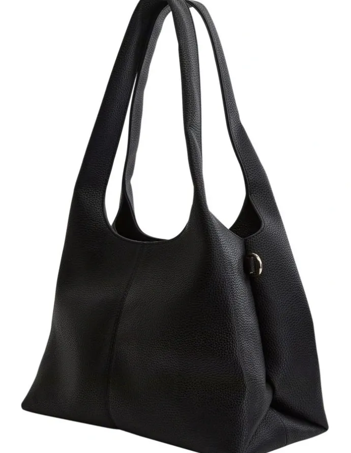 Sandler Diana Hobo Bag in Black Crumbled