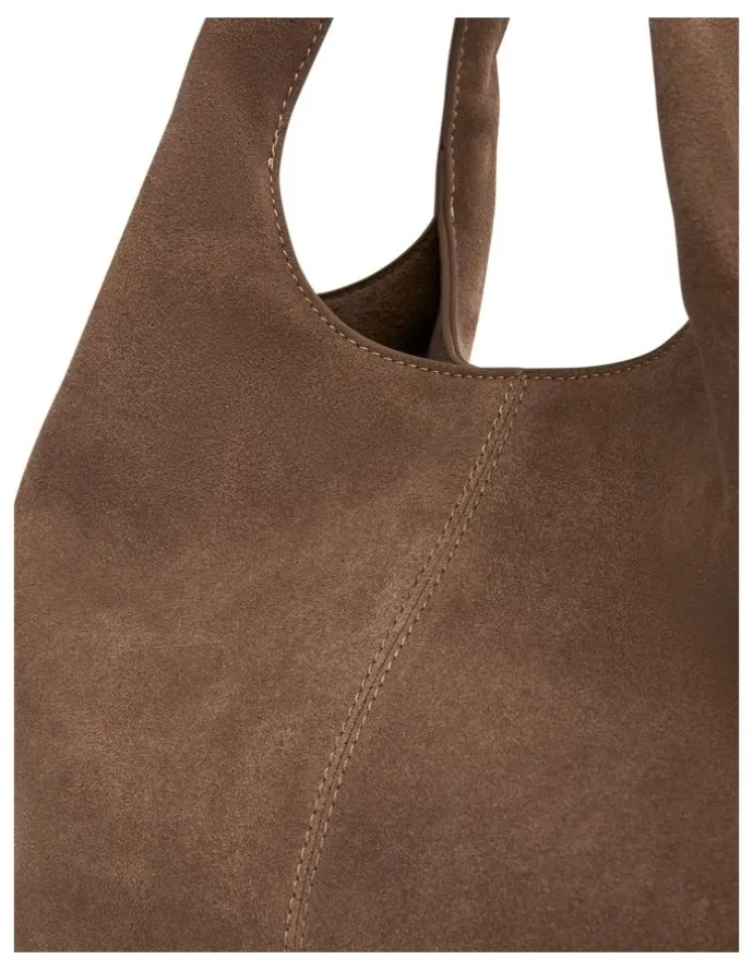 Sandler Diana Hobo Bag in Nude Micro
