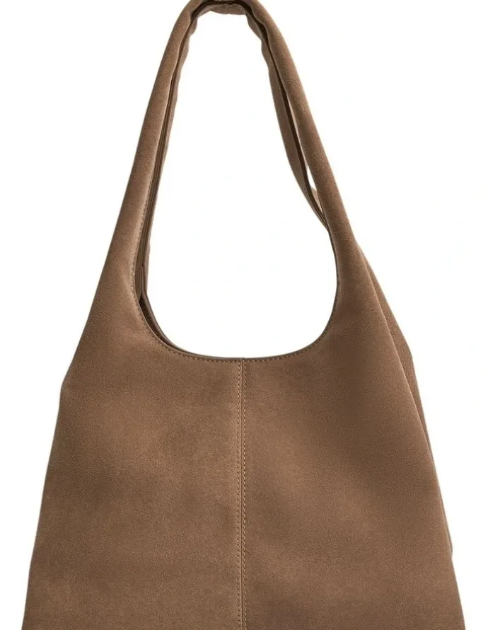 Sandler Diana Hobo Bag in Nude Micro