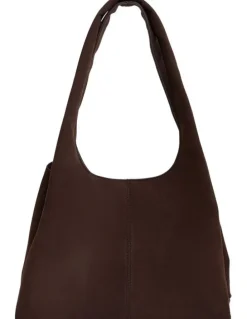 Sandler Diana Hobo Bag in Chocolate Micro