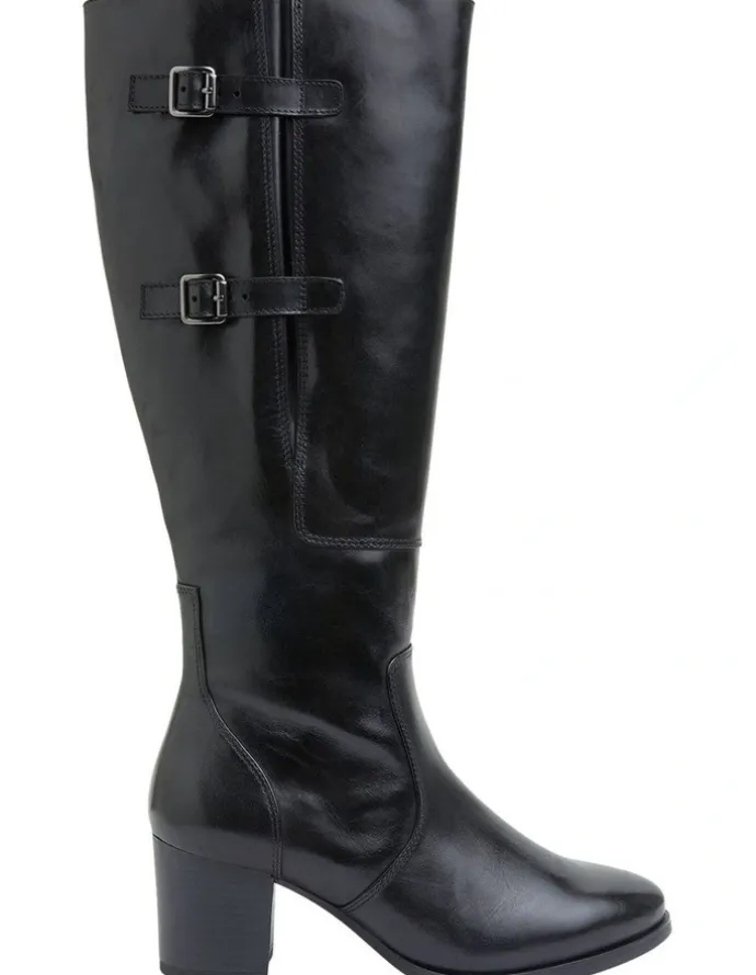 Sandler Dictate Black Glove Boots
