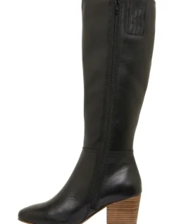 Sandler Drake Boots in Black Leather