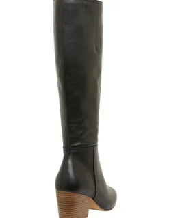 Sandler Drake Boots in Black Leather