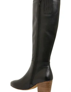 Sandler Drake Boots in Black Leather