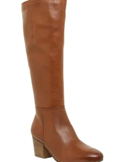 Sandler Drake Boots in Mid Brown Leather