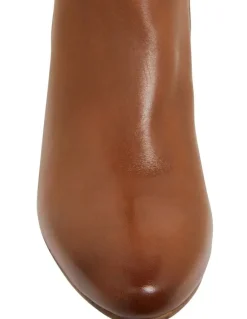 Sandler Drake Boots in Mid Brown Leather