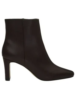 Sandler Drama Boots In Chocolate Leather