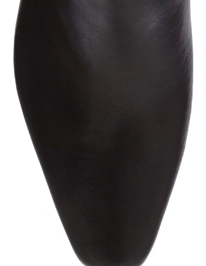 Sandler Drama Boots In Chocolate Leather