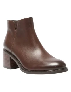 Sandler Earl Leather Boots in Brown