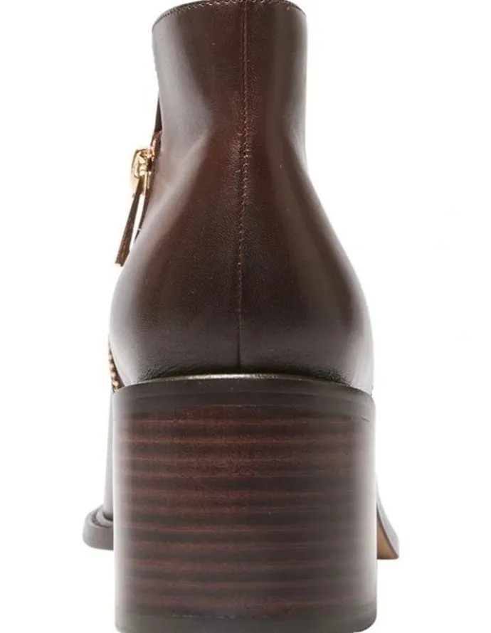 Sandler Earl Leather Boots in Brown