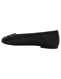 Sandler Edwina Ballet Flats in Black Leather