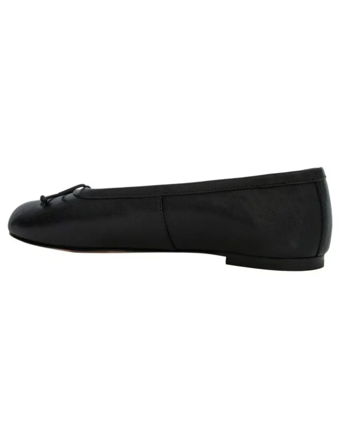 Sandler Edwina Ballet Flats in Black Leather