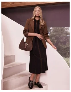 Sandler Egypt Shoulder Bag in Chocolate