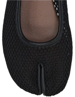 Sandler Electra Ballet Flats in Black Mesh