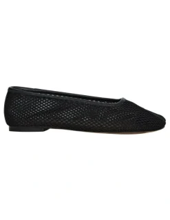 Sandler Electra Ballet Flats in Black Mesh