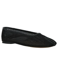 Sandler Electra Ballet Flats in Black Mesh