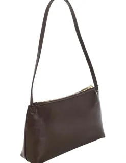 Sandler Ellie Shoulder Bag in Chocolate Crinkle