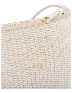 Sandler Ellie Shoulder Bag in Natural Raffia