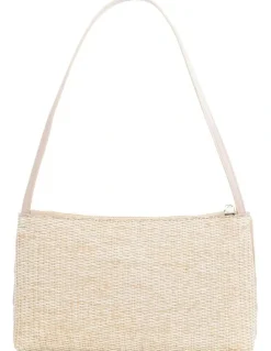 Sandler Ellie Shoulder Bag in Natural Raffia