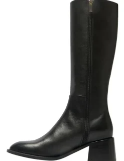 Sandler Emerson Knee High Leather Boot in Black