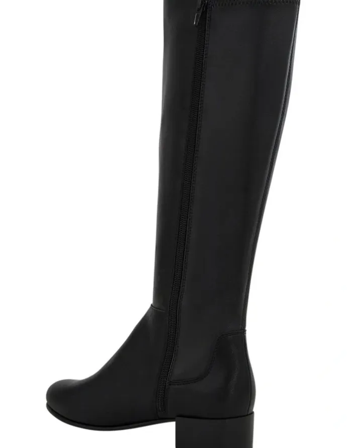 Sandler Falcon Boots in Black Leather