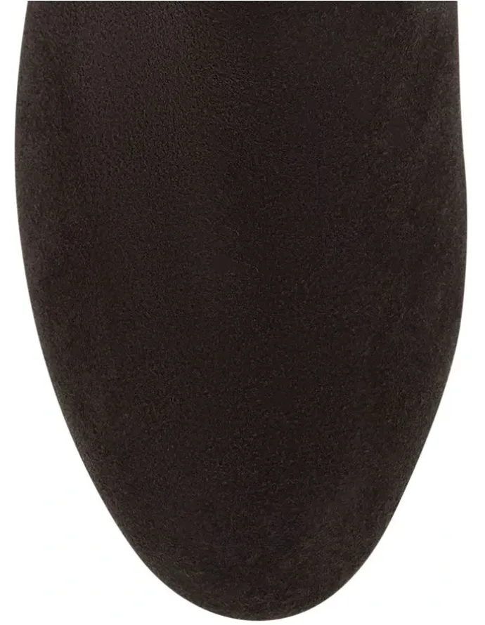 Sandler Falcon Knee Length Boots in Chocolate Suede