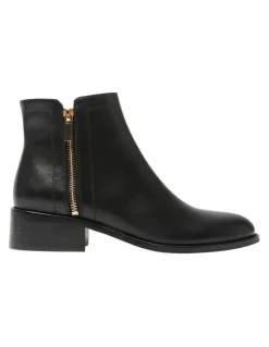 Sandler Fenton Leather Boots in Black