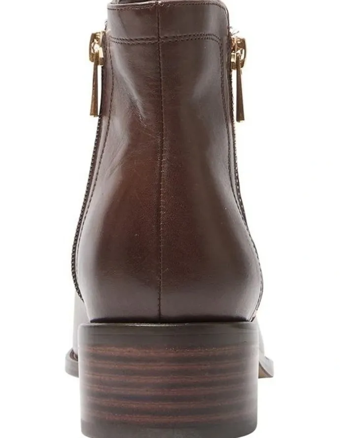 Sandler Fenton Leather Boots in Brown