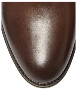 Sandler Fenton Leather Boots in Brown