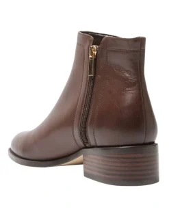 Sandler Fenton Leather Boots in Brown