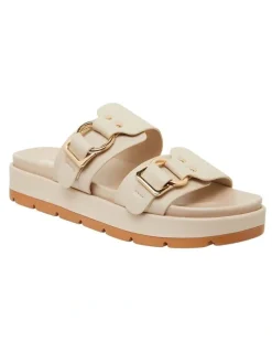 Sandler Fiction Beige Smooth Sandals