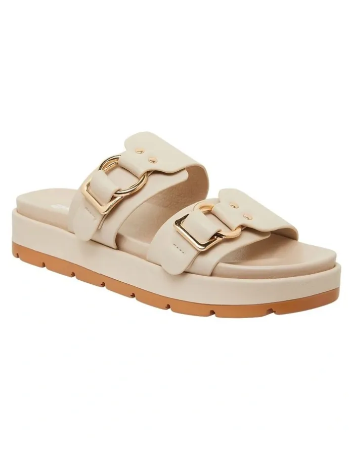 Sandler Fiction Beige Smooth Sandals