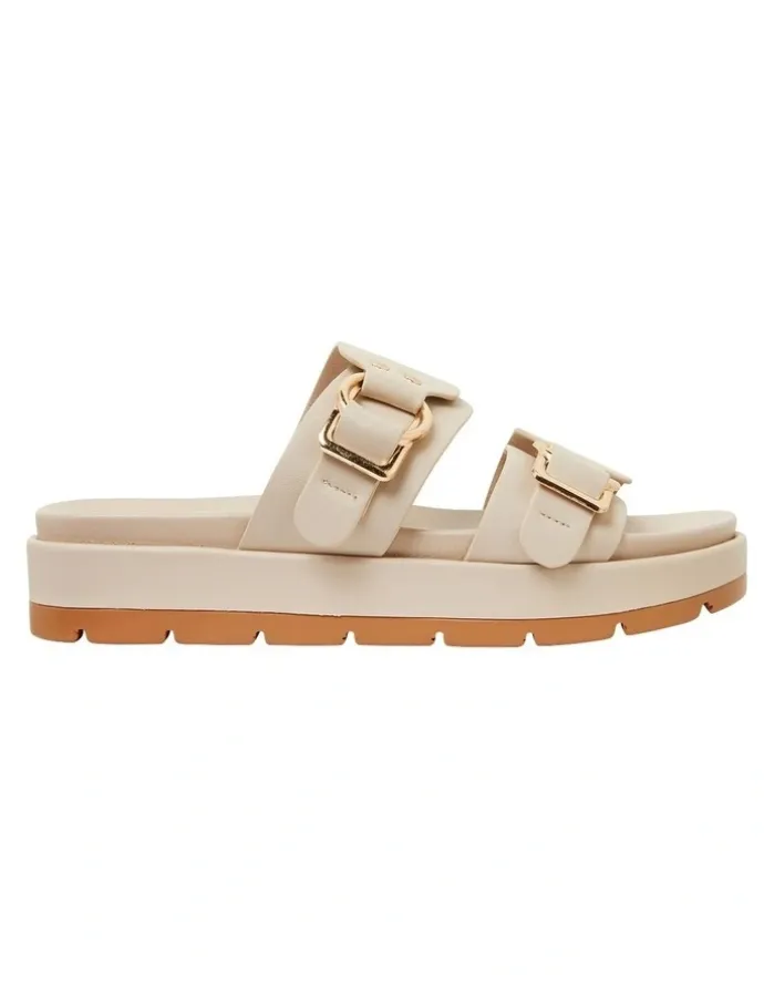 Sandler Fiction Beige Smooth Sandals