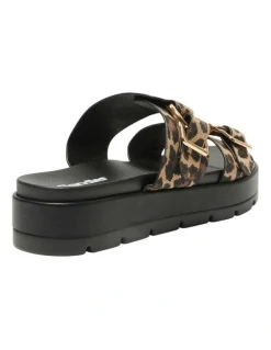 Sandler Fiction Sandals in Animal Fabric