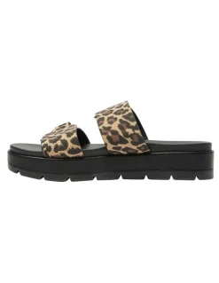 Sandler Fiction Sandals in Animal Fabric
