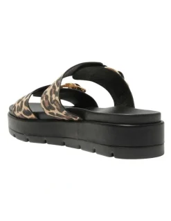 Sandler Fiction Sandals in Animal Fabric