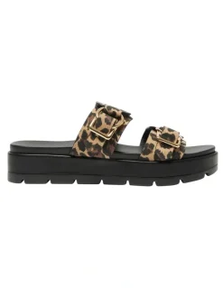 Sandler Fiction Sandals in Animal Fabric