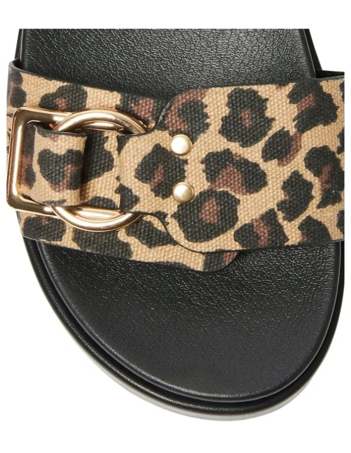 Sandler Fiction Sandals in Animal Fabric