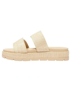 Sandler Fiction Sandals in Natural Raffia