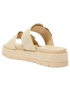 Sandler Fiction Sandals in Natural Raffia