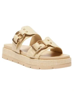 Sandler Fiction Sandals in Natural Raffia