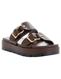 Sandler Fiction Sandals in Chocolate