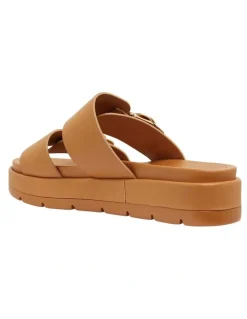 Sandler Fiction Tan Smooth Sandals
