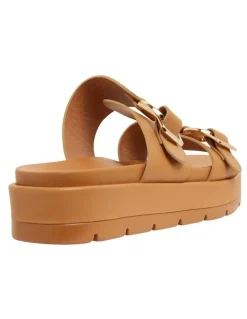 Sandler Fiction Tan Smooth Sandals