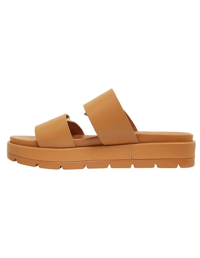 Sandler Fiction Tan Smooth Sandals
