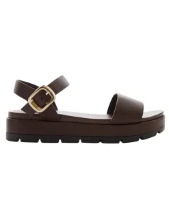 Sandler Frankie Sandals in Chocolate