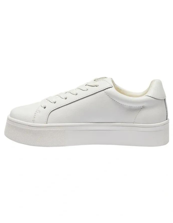 Sandler Frenzy Sneakers in White Leather