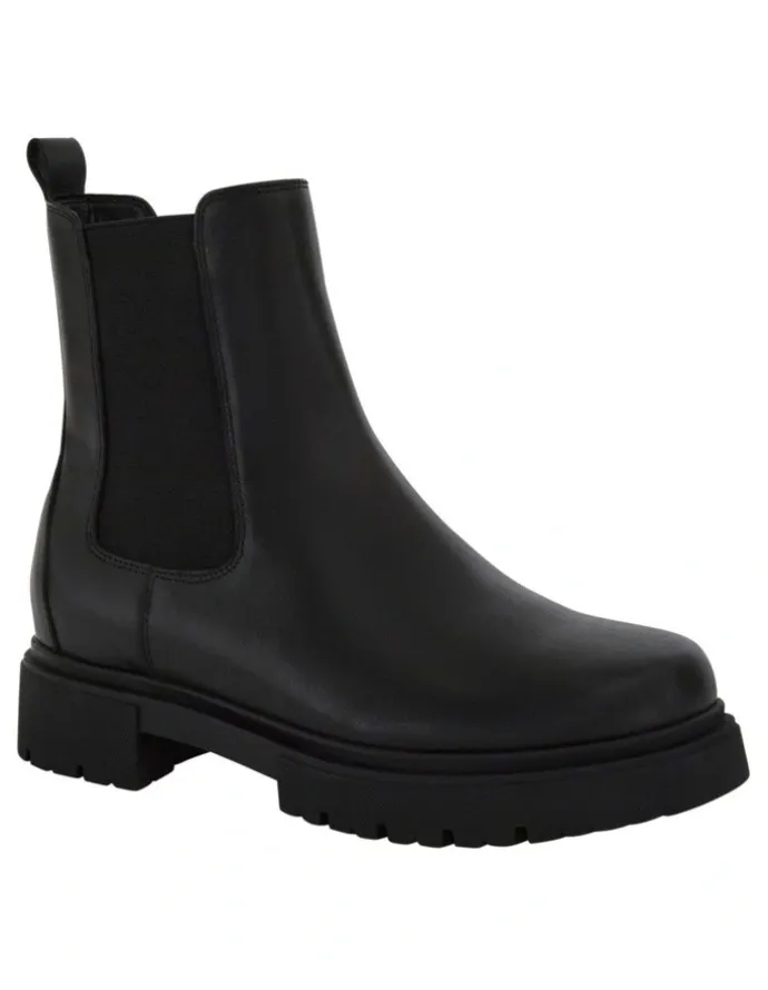 Sandler Freya Boots in Black Leather