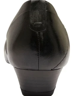 Sandler Gatto Black Glove Heeled Shoes